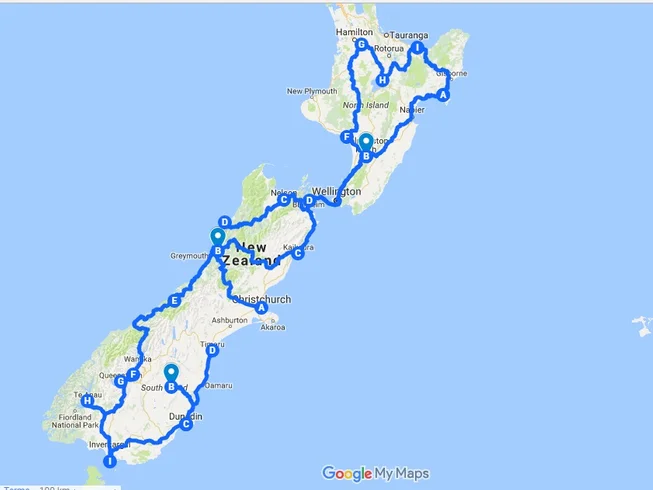 27 Days Self-Guided South to North New Zealand Motorcycle Tour photo 3