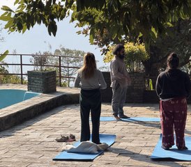 4 jours en retraite de hatha yoga à Pokhara, Népal - Photo 2