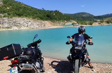 18-daagse Begeleide motortocht in Kroatië, Bosnië en Herzegovina, Montenegro, Albanië en Italië