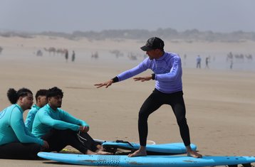 4 días de escapada privada de surf con estancia en un apartamento frente al mar en Essaouira, Marruecos 
