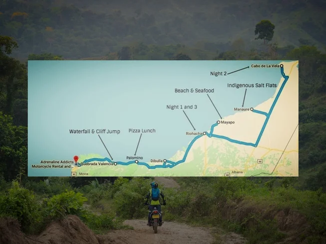 4 Day Coast to Cabo Guided Motorcycle Tour in Colombia photo 3