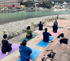 28 jours en formation de professeur de yoga 300 h à Rishikesh, Inde - Photo 5