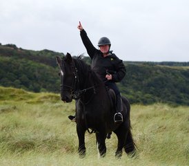 5 jours en stage d’équitation côtière emblématique vers le château de Dunluce et la Chaussée des Géants, Irlande - Photo 2