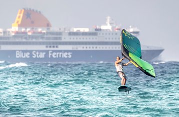 4 jours en stage de wing foil à Theologos, Rhodes, Égée-Méridionale, Grèce