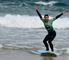 118 días de aventura total: surf, buceo y escalada en Peniche, Portugal - Photo 1