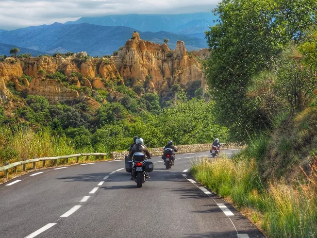 8 Day Guided Motorcycle Tour in the Pyrenees of France, Spain, and Andorra