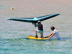8 Tage Wingfoil-Auffrischungscamp – One Spot Mini Safari auf der M/V Legends im Süden von Hurghada