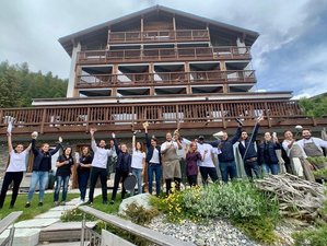 4 jours en stage de yoga avec Audrey Gordon au Chandolin Boutique Hotel dans le Valais, Suisse