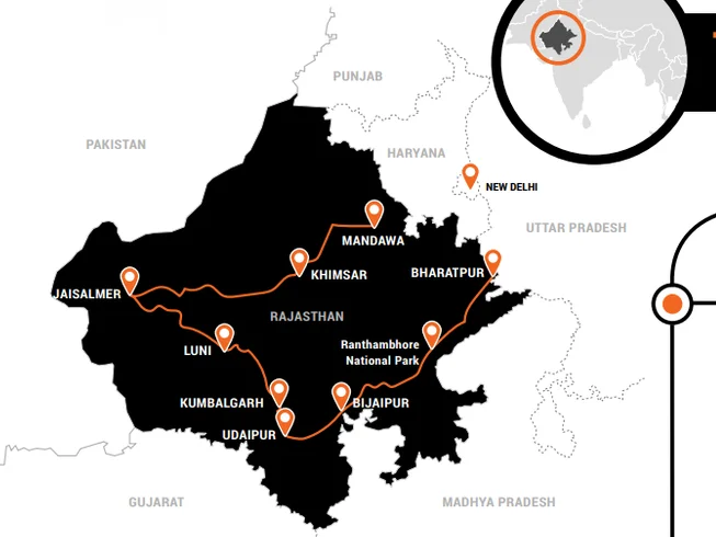 14 Day Rajasthan the Land of Kings Guided Motorbike Tour in India photo 4