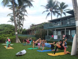 8 jours en stage de yoga, surf et randonnée au North Shore de Oahu, Hawaï