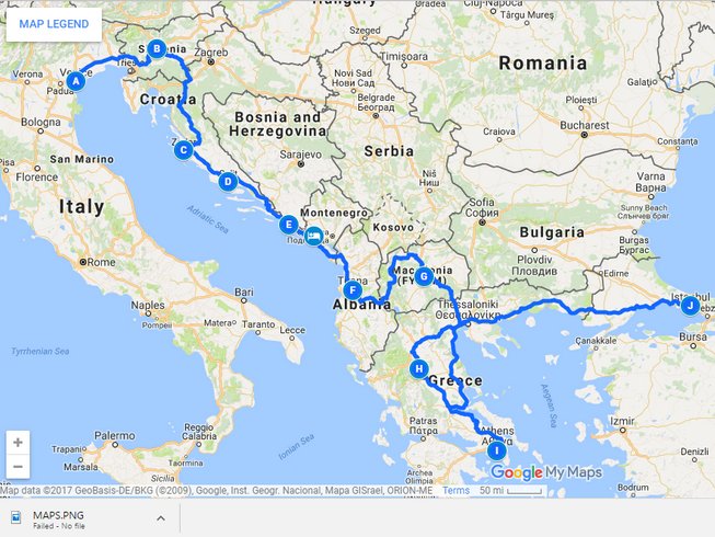 16 Days BMW Motorcycle Tour Italy, Slovenia, Croatia, Montenegro ...