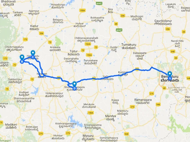 2 Days Royal Enfield Motorcycle Tour of Sculptural Wonders of  Belur and Halebid from Bangalore photo 3