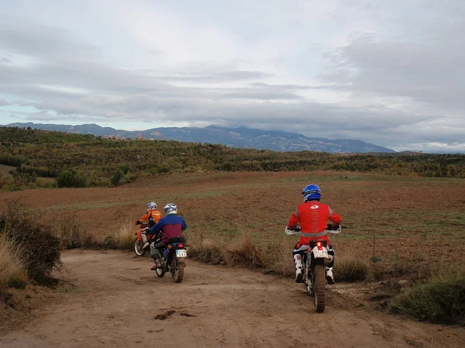 4 Day Pre-Pyrenees Bergueda Guided Enduro Motorcycle Tour in Catalonia, Spain