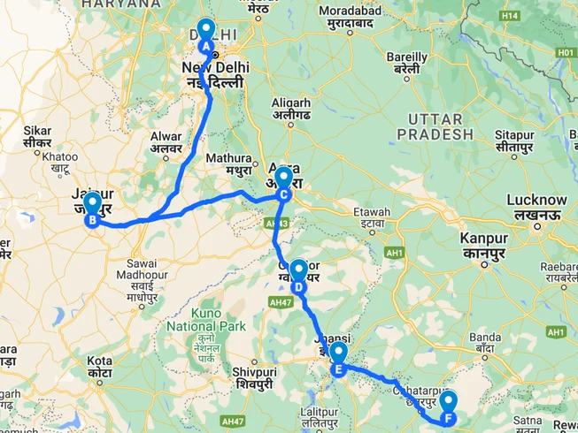 10 Days Golden Triangle Tour on Motorcycle with Orchha & Khajuraho from Delhi photo 3
