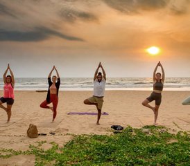 7 jours en stage de yoga doux Joie et Soleil : Noël près de l’océan dans la région de Bentota, Sri Lanka - Photo 2