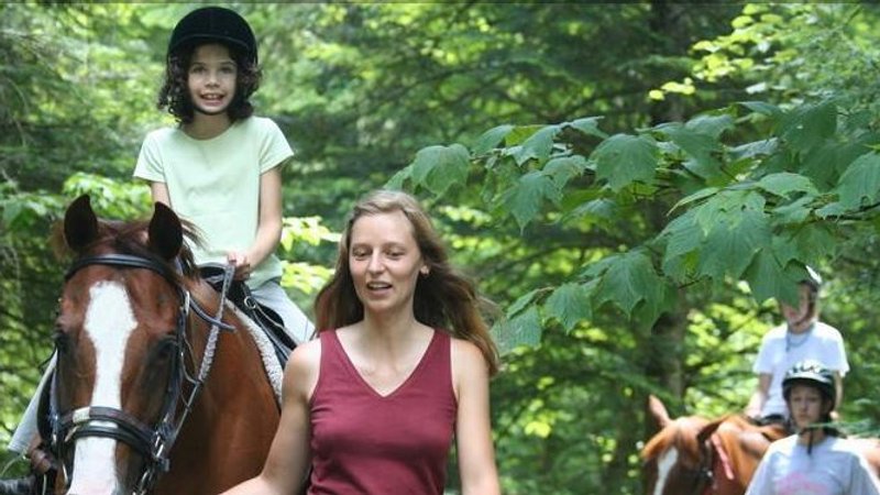 27 Day Equestrian Summer Camp for Girls in Newbury, Vermont