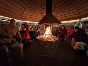 7 Day Northern Lights Yoga Retreat in Saariselkä, Finland with Aurora Hunting and Reindeer Feeding