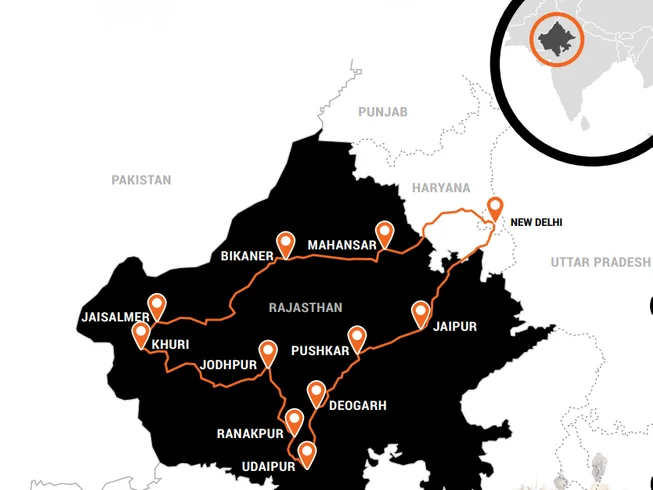 14 Day Rajasthan on a Shoestring Guided Motorcycle Tour in India photo 4