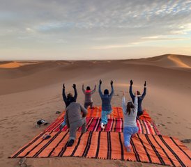 118 jours en trek et yoga dans le désert marocain avec relaxation, méditation, pranayama, ayurvéda - Photo 1