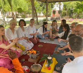24 jours en stage de certification de yoga hatha 200h dans la campagne indienne - Photo 4