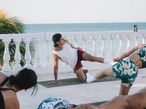 7 Day Oceanfront Pilates and Yoga Retreat with Cenote and Snorkeling Tour near Tulum, Mexico