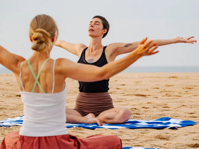 Wellness retreat setting in Sri Lanka