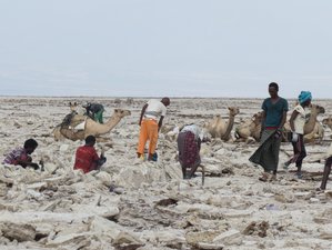3 Day Hiking Tour at The Lowest Point In The World Hiking Trail in Dalol and Danakil
