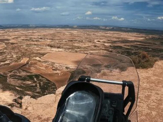 8 Day Bardenas Raid Off Road Guided Motorcycle Tour in France and Spain photo 9