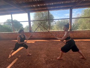 11 Day Kalaripayattu Training in a Traditional Earthen Floored Kalari in Grottaglie, Italy