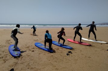 3 jours en stage de surf et retraite de yoga à Sidi Kaouki, Maroc