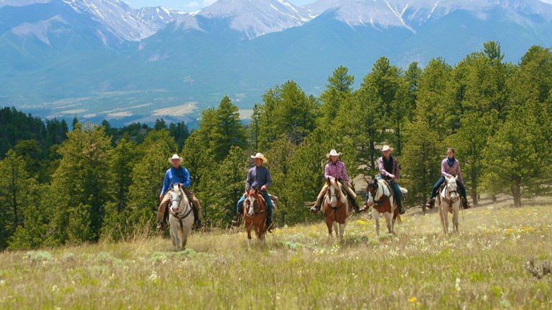 8 Day Adventure Ranch Vacation and Horse Riding in Chaffee County, Colorado