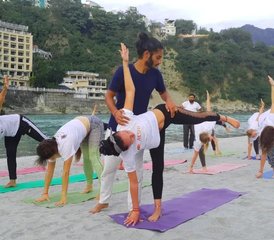 13 jours en formation de professeur de yoga 100h à Rishikesh, Inde - Photo 2
