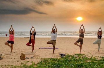 7 días de retiro de yoga y escapada de Año Nuevo en la zona de Bentota, Sri Lanka
