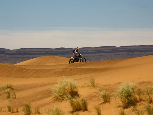 7 Day Erg Chebbi - Big Dunes - Sahara Guided Enduro Motorcycle Tour in Morocco photo 2
