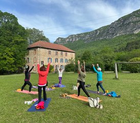 55 jours en stage de yoga et randonnées dans un des plus beaux sites de la Drôme en France - Photo 1