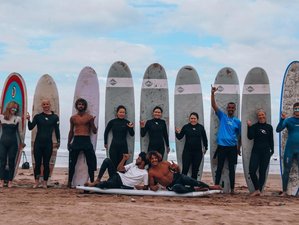 8 jours en forfait de yoga et coaching de surf à Imi-Ouaddar, Taghazout, Maroc
