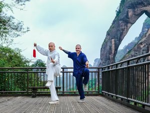 1 Month Tai Chi and Kung Fu Training in Longhu Mountain Scenic Spot, Jiangxi Province, China