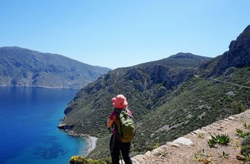 7 jours en stage de randonnée itinérante dans le Dodécanèse : un voyage de randonnée unique sur 4 îles grecques