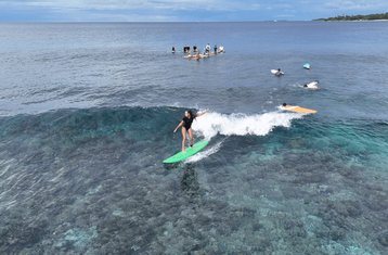 8 Tage Bleiben und Surfen Lernen für Anfänger in Thimarafushi, Malediven