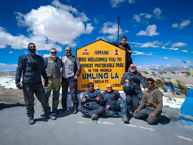 14 Day Ride to Umling La, Highest Pass in World Motorcycle Adventure Tour in India