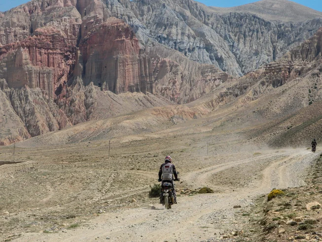 11 Day Ride to Upper Mustang Guided Motorcycle Tour in Nepal photo 2