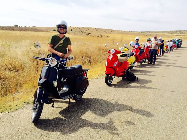 madrid vespa tour