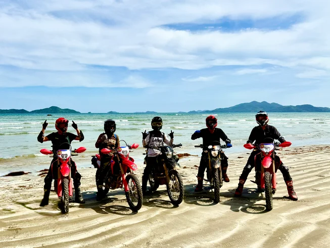 3 Day North Palawan Guided Motorcycle Loop El Nido to Port Barton and Dumaran, Philippines