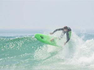4 Day Surf Camp with Surfing Lessons, Equipment Rental and Camping in Le Porge, Gironde, France