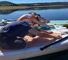 3 jours en stage de yoga aérien et paddle au Lac de Naussac, France - Photo 5