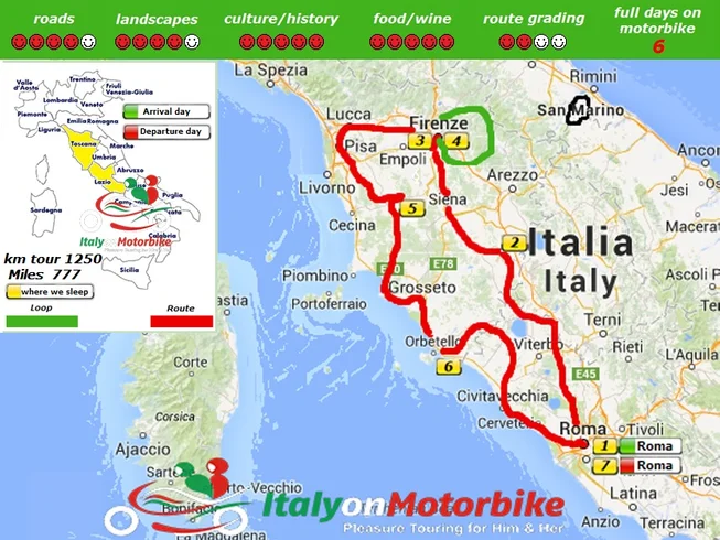 10 Day The Best of Tuscany - Premium Guided Motorcycle Tour in Italy photo 3