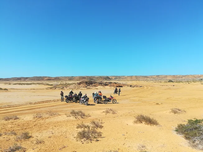 6 Day Sand and Dunes Epic Guided Motorbike Tour in Colombia