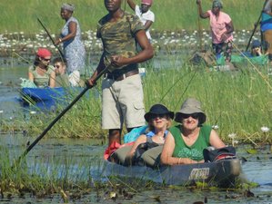3 días de safari en Mokoro por el delta del Okavango