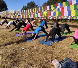 24 jours-200h en formation de professeur de hatha et ashtanga yoga et trek à Katmandou, Népal - Photo 2