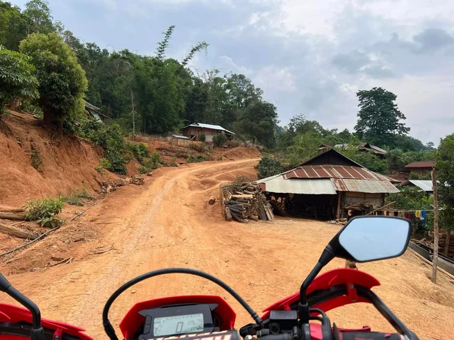 3 Day Enthralling Laos Guided Motorcycle Tour from Vientiane to Vang Vieng, Phou Khao Khouay photo 8